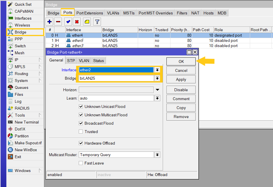 mikrotik switch