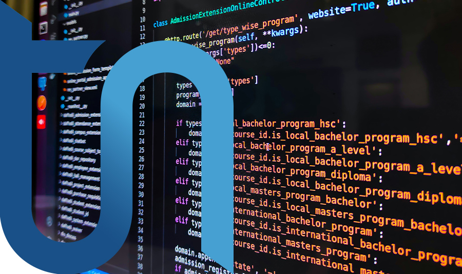 Lo schermo di un programmatore che sta sviluppando un software per Intelligenza Artificiale