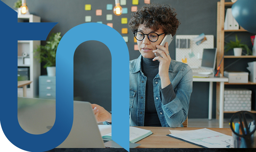 telefono voip tecnico in call in sede distaccata