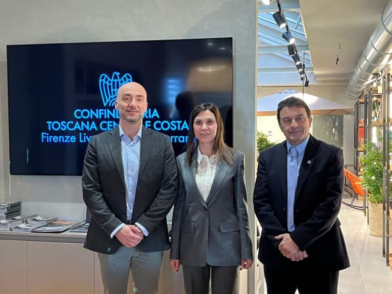 La rappresentanza di Confindustria alla proclamazione ufficiale nel 2025